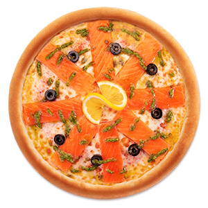 Пицца Лосось