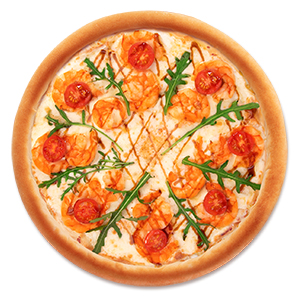 Пицца Креветки терияки